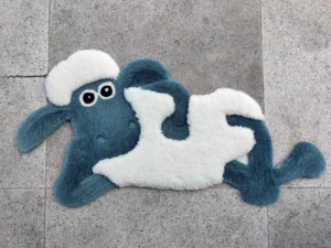 Gub — tapis de sol personnalisé, nouveau Design, décoration murale en forme de petite forme, coullisant à la main, carpette de sol, Art, dessin animé - Product Image 5