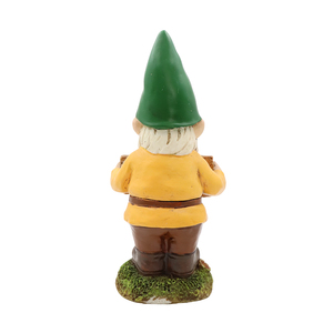 Gnomo de Jardín con Letrero de 'CASIENSE' en Resina, Figura Divertida para Decoración de Jardín, Patio y Entrada, Fulin - Product Image 4