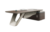 Bureau de direction série Zhiyin 2m ZY-06, mobilier de bureau moderne, OEM/ODM, dimensions, couleur et logo personnalisables