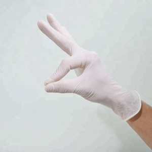 Guantes de examen de látex no estériles Guantes de mano desechables sin polvo - Product Image 6