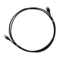Câble Patch Ethernet Cat6/Cat6a Non Blindé 28AWG/30AWG en Cuivre Nu LSZH Fin RJ45 pour Réseau Local