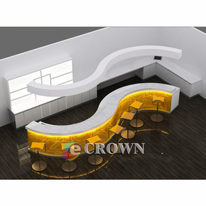Showcase Cashier Table the <strong>Pompadour</strong> Reception Mall Store Creative Stand Design Reception for Reception for showcase Cashier OEM - Product Image 1