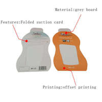 Nouveaux fournisseurs de produits personnalisés Papier de couleur écologique personnalisé Boutique Carte de papier blister