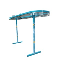 Convoyeur de vêtements en forme de O qui permet de gagner du temps dans la manutention des vêtements, spécialement conçu pour les nettoyeurs à sec et les usines de confection - Product Image 5