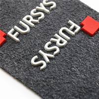 Patch en PVC impression par transfert de chaleur étiquette accessoires vestimentaires motif 3d insigne en caoutchouc logo de transfert de chaleur personnalisé patch en silicone pvc