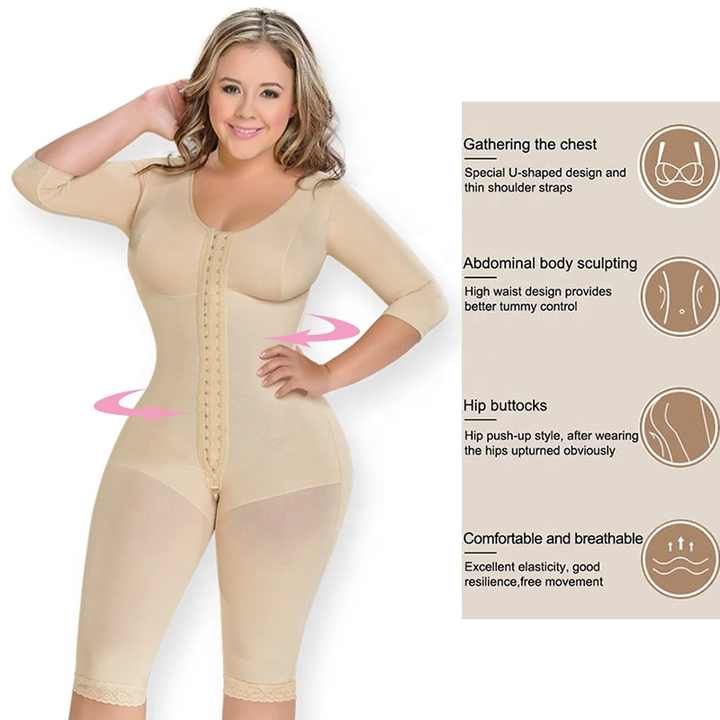After-surgical Front Hook High Compression Shapewear