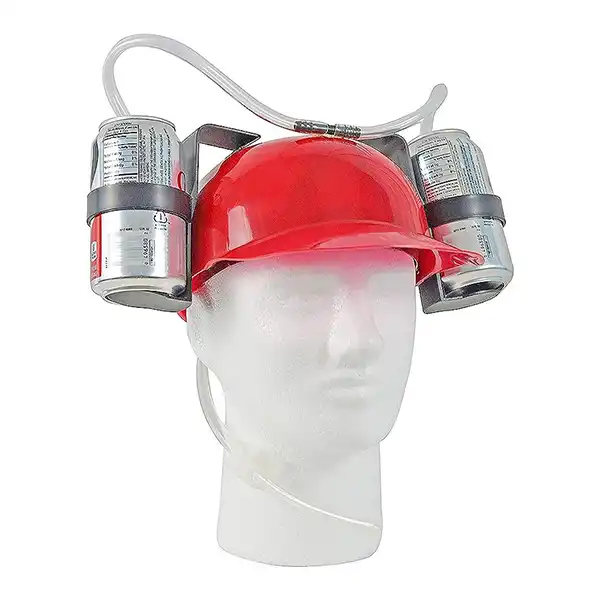 Beer Helmet Beer Drinking Hats With Straws - Buy Beer Helmet Beer Drinking  Hats With Straws Product on