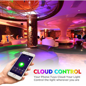 Tuya WIFI Smart GU10 Foco LED 5W Taza de luz regulable Control remoto Cuerpo de aluminio <span class=keywords><strong>Alexa</strong></span> Google Control de voz AC/DC Power - Product Image 2