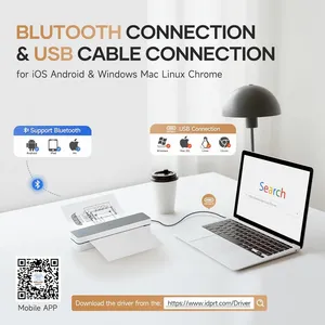 Taşınabilir A4 Termal Yazıcı Mini Mobil Kablosuz Ev Ofis Termal Yazıcı - Product Image 5