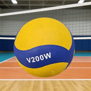 Ballon <span class=keywords><strong>de</strong></span> <span class=keywords><strong>volley</strong></span>-ball Premium Custom PU Mikasas V200W, bonne élasticité, confort <span class=keywords><strong>de</strong></span> préhension, entraînement, match. - Product Image 4
