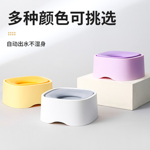 Bebedero para mascotas, tazón de agua para perros y gatos, tazón de agua flotante, tazón para gatos y perros, sin mojar la boca, transfronterizo - Product Image 5