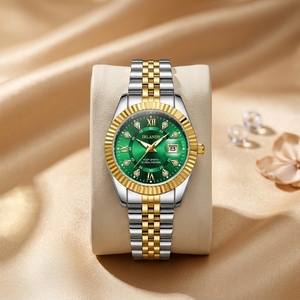 Reloj de Lujo para Mujer, Elegante, de Acero Inoxidable, con Cuarzo Coreano Luminoso, Moderno para Damas - Product Image 4