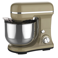 Batidora de Pedestal Mini de 1000W, Bajo Ruido, 4.7L, 6 Velocidades, Eléctrica, para Alimentos, Venta al por Mayor de Fábrica, Logotipo Personalizado OEM, Electrodoméstico de Cocina