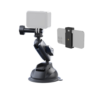 Soporte Plegable para Cámara de Acción <span class=keywords><strong>GoPro</strong></span> <span class=keywords><strong>Hero10</strong></span>, Ventosa para Parabrisas, Soporte para Ventana con Rotación de 360 Grados para Cámaras de Teléfono - Product Image 3