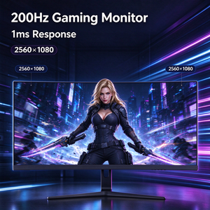 Moniteur de jeu 30 pouces en gros d'usine, 200Hz, 2560×1080P, 1ms, LED, écran large 21:9, moniteur LCD de bureau pour le jeu et les affaires - Product Image 6