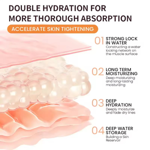 Suero Facial Reafirmante de Belleza, Vitamina B5 Líquida, Etiqueta Privada, Blanqueador, Efecto Lifting Instantáneo, Antiarrugas, Reafirmante para Colágeno - Product Image 4