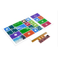 Écran tactile Flexible pour projecteur interactif, affichage 18, 17, 21.5, 32, 43, 55, 65, 75 ou 86 pouces, feuille d'aluminium avec 9 ans d'autonomie