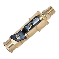 Propane puissant pour gaz naturel 1/4 ", adaptateur à connexion rapide pour tuyau, camping-car