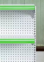 Étagère de supermarché de support de magasin de détail robuste rayonnage de gondole/magasin d'étagère de gondole équipement de supermarché de support d'affichage en métal