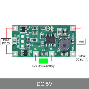 Dc 5V 9V 12V sạc Booster Module Step-Up chuyển đổi cho 18650 lithium pin UPS điện áp bảo vệ <span class=keywords><strong>PCB</strong></span> & pcba - Product Image 2