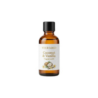 Huile parfumée à la noix de coco et à la vanille, huile aromatique de qualité supérieure longue durée pour diffuseur, fabrication de bougies, spa à domicile