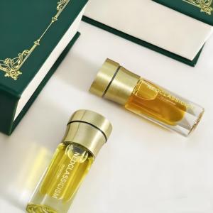 신형 디자인 아연 합금 캡 3ml 6ml 12ml 고급 아타르 오드 향수 광택 유리병 에센셜 오일 병 유리 스틱 포함 - Product Image 3