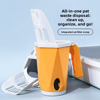 Sacs de recharge en PP pour pelle à litière pour chats et chiens, base détachable, nettoyage sans odeur, haute efficacité, marque privée, vente en gros