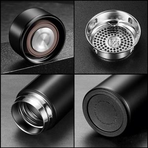 Custom LOGO Stainless Steel Double Walled Insulated Thermos Water <b>Bottle</b> LED Real-Time Temperature Display Smart Vacuum <b>Flask</b> - Product Image 3