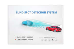 Système d'assistance au changement de voie avec écran rétroviseur et capteur à ondes millimétriques <span class=keywords><strong>BSM</strong></span> BSD 2024, nouveau modèle, avec GPS pour Mazda CX-5 - Vente Flash - Product Image 4