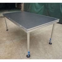 Mesa plegable DJ Alquiler Móvil Escenario para Eventos