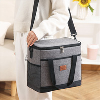 Sac isotherme personnalisé réutilisable, tendance, décontracté, pour le camping, résistant à l'eau, écologique, durable, pour pique-nique en plein air
