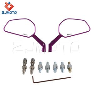 Par de espejos retrovisores laterales izquierdo y derecho dorados para Harley <span class=keywords><strong>Touring</strong></span> Kawasaki <span class=keywords><strong>BMW</strong></span> <span class=keywords><strong>R18</strong></span> - Product Image 6