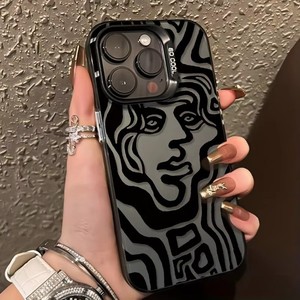 <span class=keywords><strong>Cover</strong></span> per Telefono OEM di Fabbrica per <span class=keywords><strong>iPhone</strong></span> 17 16 15 14 13 12 <span class=keywords><strong>11</strong></span> <span class=keywords><strong>Pro</strong></span>, Nero <span class=keywords><strong>Viola</strong></span> Opaco, Effetto Laser Metallico, Rigido e Liscio - Product Image 2