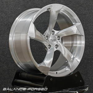 Rines de Aleación de Aluminio Forjados a Medida de 5 Brazos, 18 19 20 21 22 23 Pulgadas, 5*112 para Audi RS Q8 Avant RS7 SQ8 A7 <span class=keywords><strong>S7</strong></span> Q5 S5 SQ5 - Product Image 5