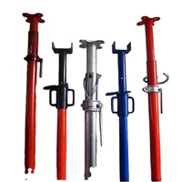 0 7 Prop telescópico de acero para la construcción de edificios prop Push-Pull ajustable galvanizado España painted2.2M-4m U