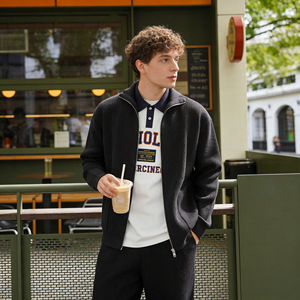 Pull en tricot pour homme, cardigan unisexe en laine zippé, manteau, vêtements d'hiver pour homme, Sueter Para Hombre, tricots pour homme, fournisseur de premier plan - Product Image 4