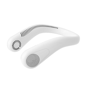 Ventilador personal recargable de <span class=keywords><strong>aire</strong></span> <span class=keywords><strong>acondicionado</strong></span> sin aspas de cuello portátil Mini ventilador de cuello de refrigeración manos libres para exteriores - Product Image 1