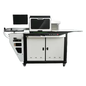 Máquina dobradeira de letras cnc 2024 PH-NL130, máquina automática de dobrar letras em canal de alumínio com sinal 3D
