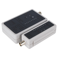 VCOM Détecteur de fil téléphonique multifonctionnel 2 en 1 Réseau coaxial RJ45 RJ11 BNC Ethernet LAN Détecteur de câble Testeur