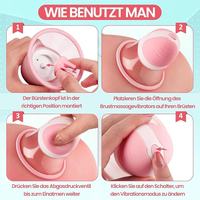 Meistverkaufter Kabelloser Brustmassager Weiblicher Brustwarzen-Stimulator G-Punkt-Vibratoren USB-Aufladbar 100% Vibration