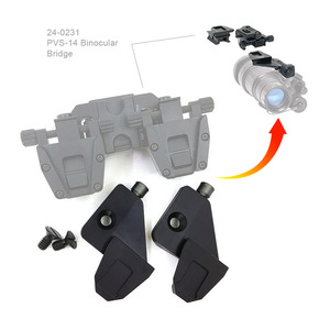 Soporte de puente de aluminio CNC con diseño de cola de milano, anodizado en negro, para óptica de observación en exteriores con poca luz - Product Image 6