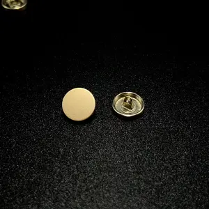 Wholesale High-End Clothing With Customized Flat Metal Buttons