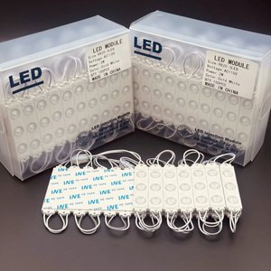 Ac110v 220V SMD 2835 98*20 mét 3LED 2 Wát/3 Wát IP66 lạnh trắng ấm trắng độ sáng cao <span class=keywords><strong>LED</strong></span> MODULE cho <span class=keywords><strong>LED</strong></span> Đăng biển quảng cáo - Product Image 1