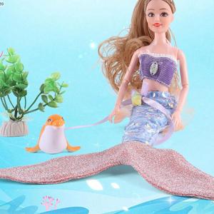 Mode belle fille princesse sirène poupée 11.5 pouces 11 Joint mignon fille cadeau poupées pour filles princesse sirène - Product Image 2