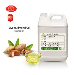 Cold Pressed 100% Pure Natural Sweet Almond Oil for Skin Spa