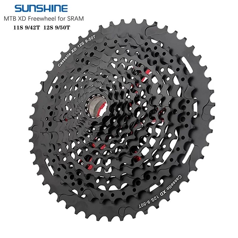 Sunshine Sprocket Speed 42t SUNSHINE Cassette 12 Speed MTB