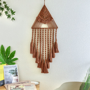 <span class=keywords><strong>Macramé</strong></span> Tenture Murale Vert et Blanc <span class=keywords><strong>Arbre</strong></span> <span class=keywords><strong>de</strong></span> <span class=keywords><strong>Vie</strong></span> Art Mural Décoration Maison Décor <span class=keywords><strong>Attrape</strong></span>-Rêves - Product Image 5
