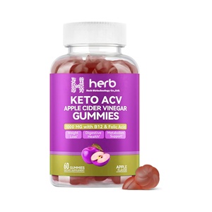 Gummies de Vinaigre de Cidre de Pomme Certifiées GMP HACCP QS ISO, Marque Privée OEM/ODM, Vitamines Beauté et Soutien Immunitaire pour Adultes - Product Image 1