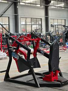 Máquina de Sentadillas con Carga de Placas Prakissis, Equipo de Gimnasio Comercial para Entrenamiento de Piernas, Compatible con OEM, ODM y Logotipo Personalizado - Product Image 1