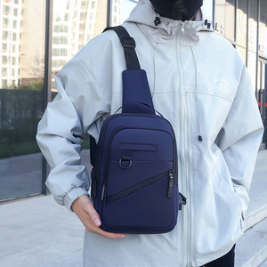 Nueva Bolsa de Pecho Oxford Impermeable para Hombre, Simple y de Gran Capacidad, Multicapa, Bandolera Casual - Product Image 3